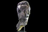 Beautiful Amethyst Geode/Cluster - Custom Metal Stand #97767-1